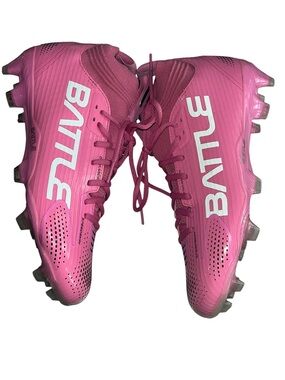 Men's or Women’s  Pink Athletic Mid-Top Cleats